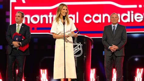 montreal canada celine dion|nhl draft Celine Dion news.